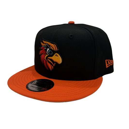 Coachella Valley Firebirds Fuego New Era 950 Black Orange Snapback