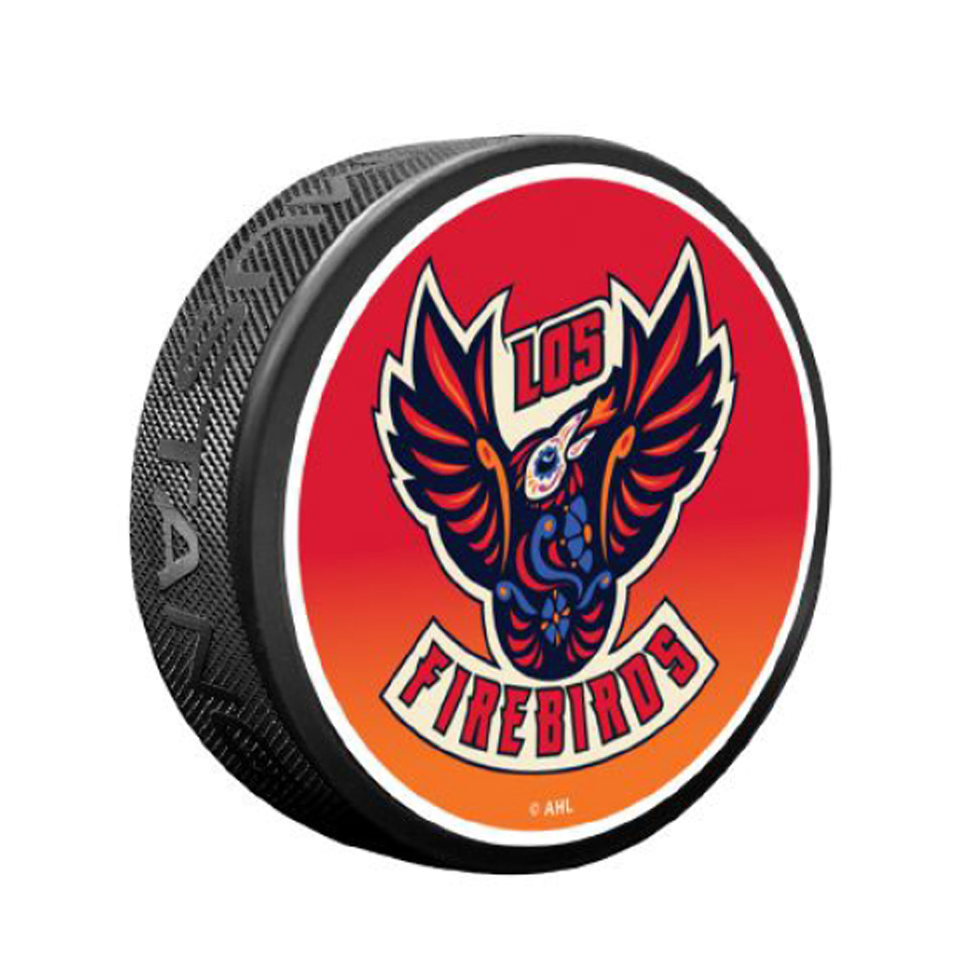 Coachella Valley Firebirds Los Firebirds Logo Puck