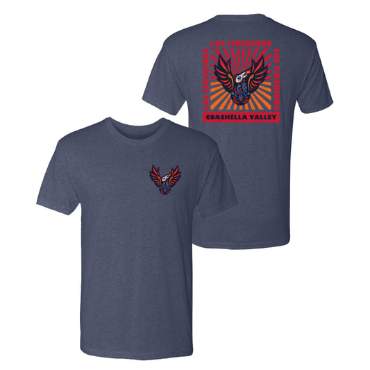 Coachella Valley Firebirds Los Firebirds Sunburst Tee