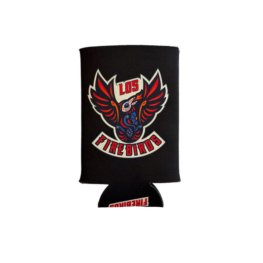 Coachella Valley Firebirds Los Firebirds 16oz Black Can Insulator