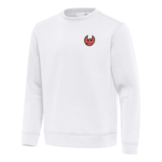 Coachella Valley Firebirds Primary Crewneck Fleece White