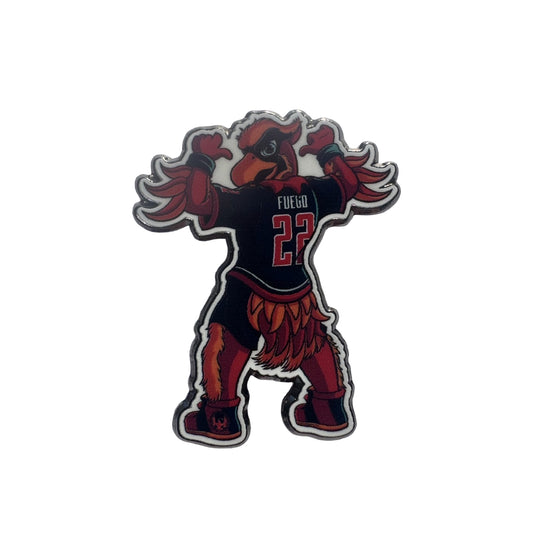 Coachella Valley Firebirds Fuego Flex Pin