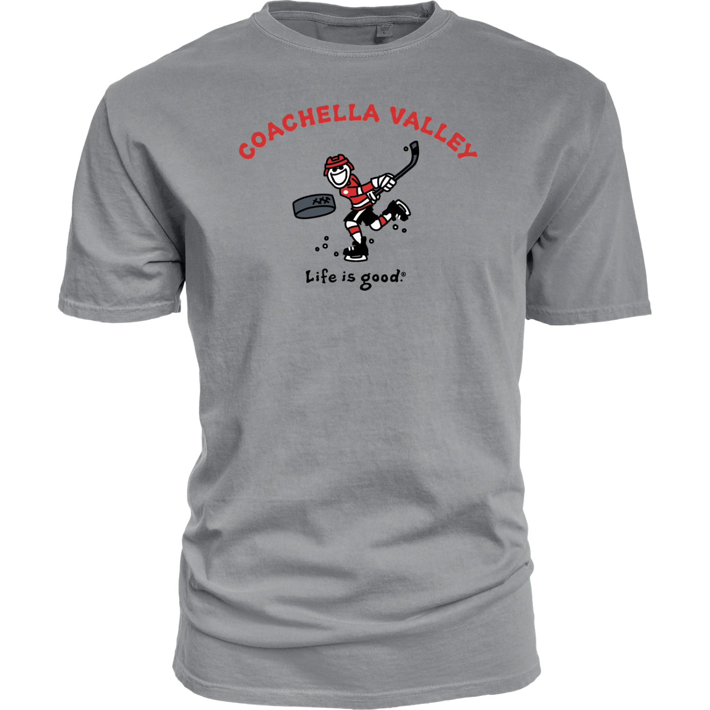 Coachella Valley Firebirds Life is Good Hockey Slap Shot Tee