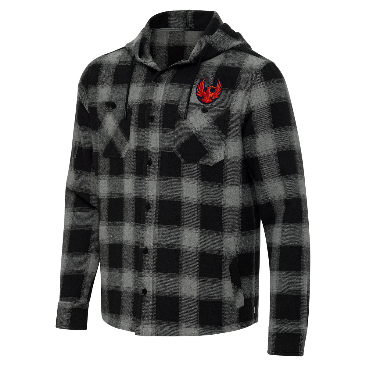 Coachella Valley Firebirds Arranged Shacket Black