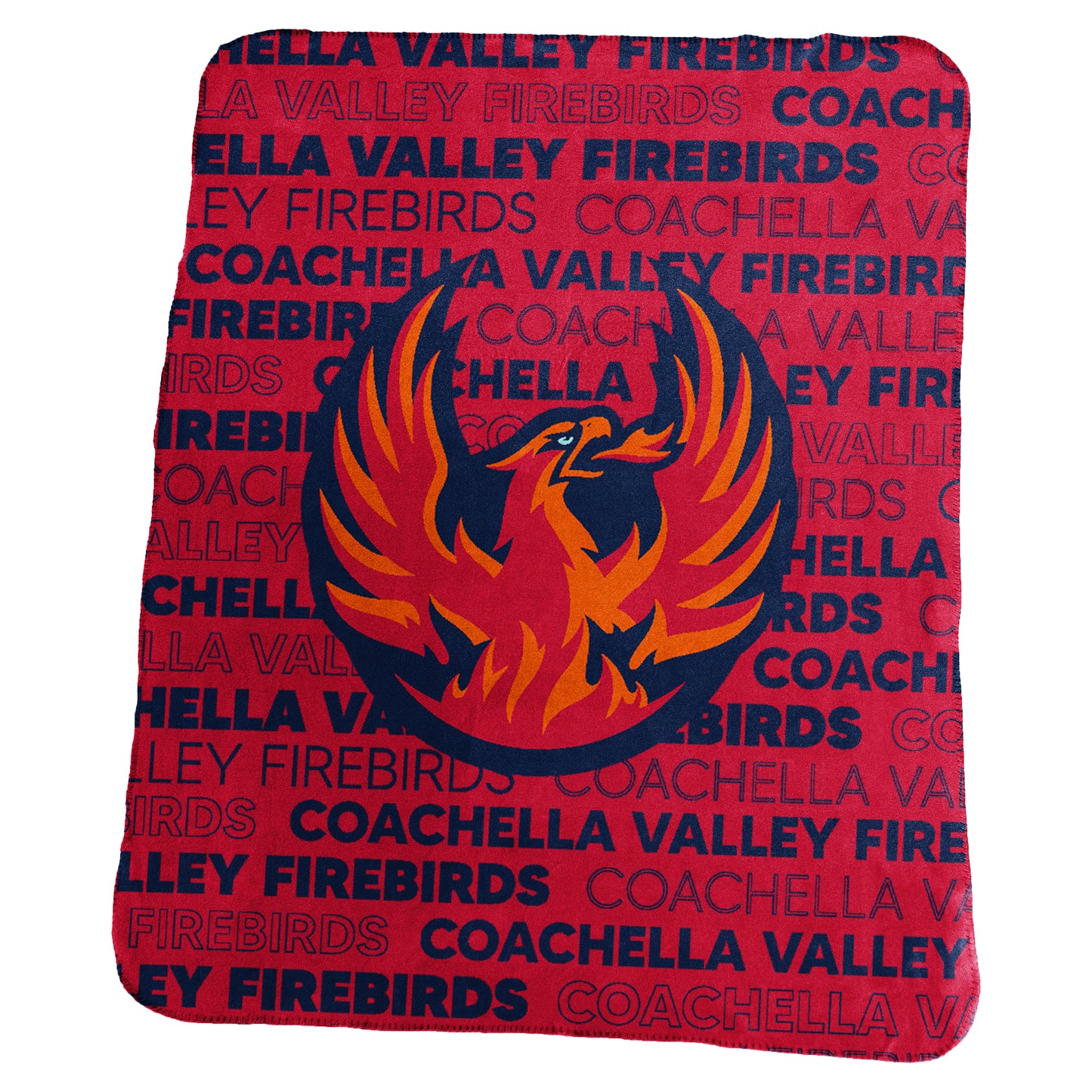 Coachella Valley Firebirds Classic Fleece Blanket - 50" x 60"