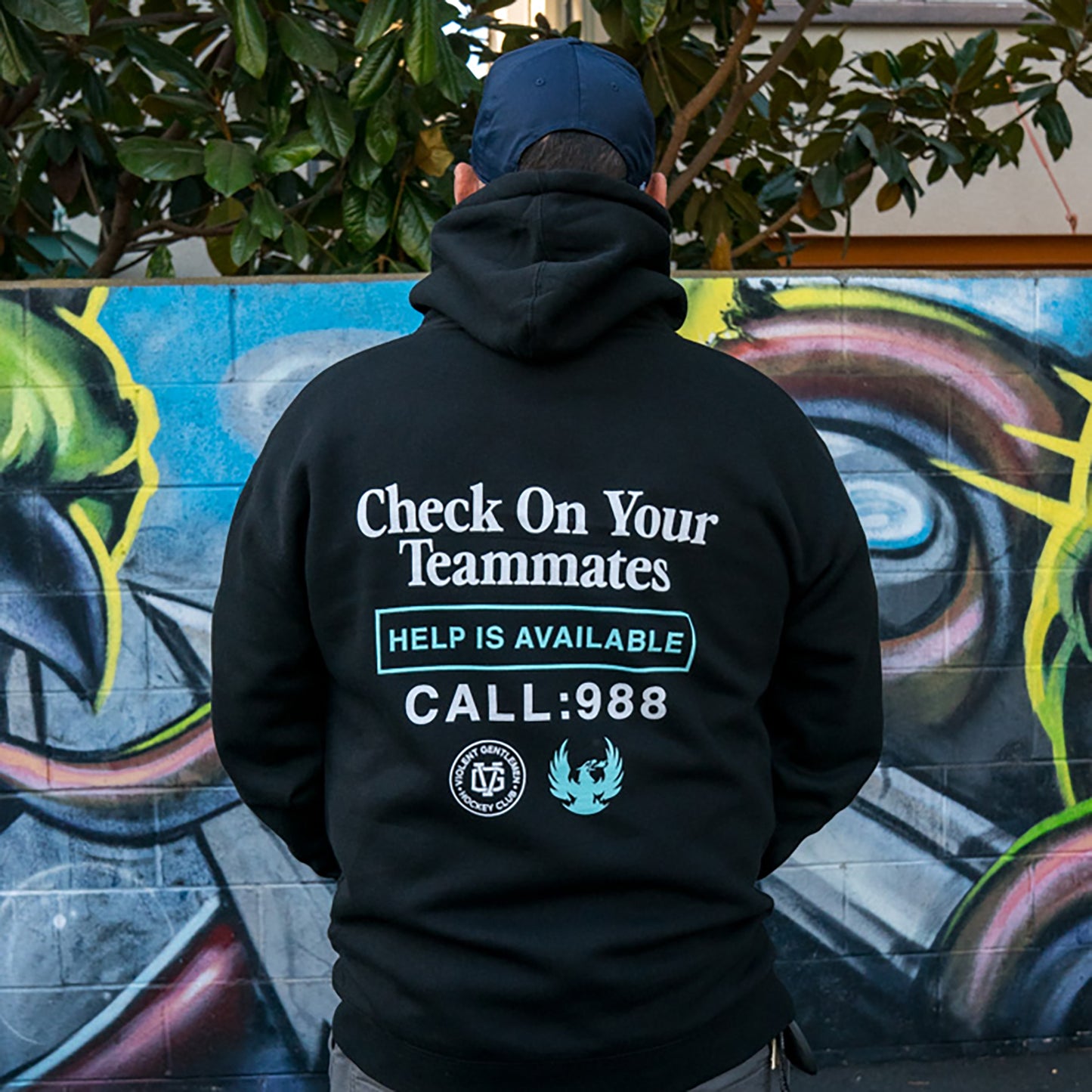 Coachella Valley Firebirds Check On Your Teammates Black Hoodie