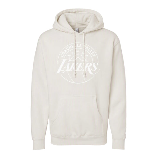 Coachella Valley Lakers Primary Mono Off White Hoodie
