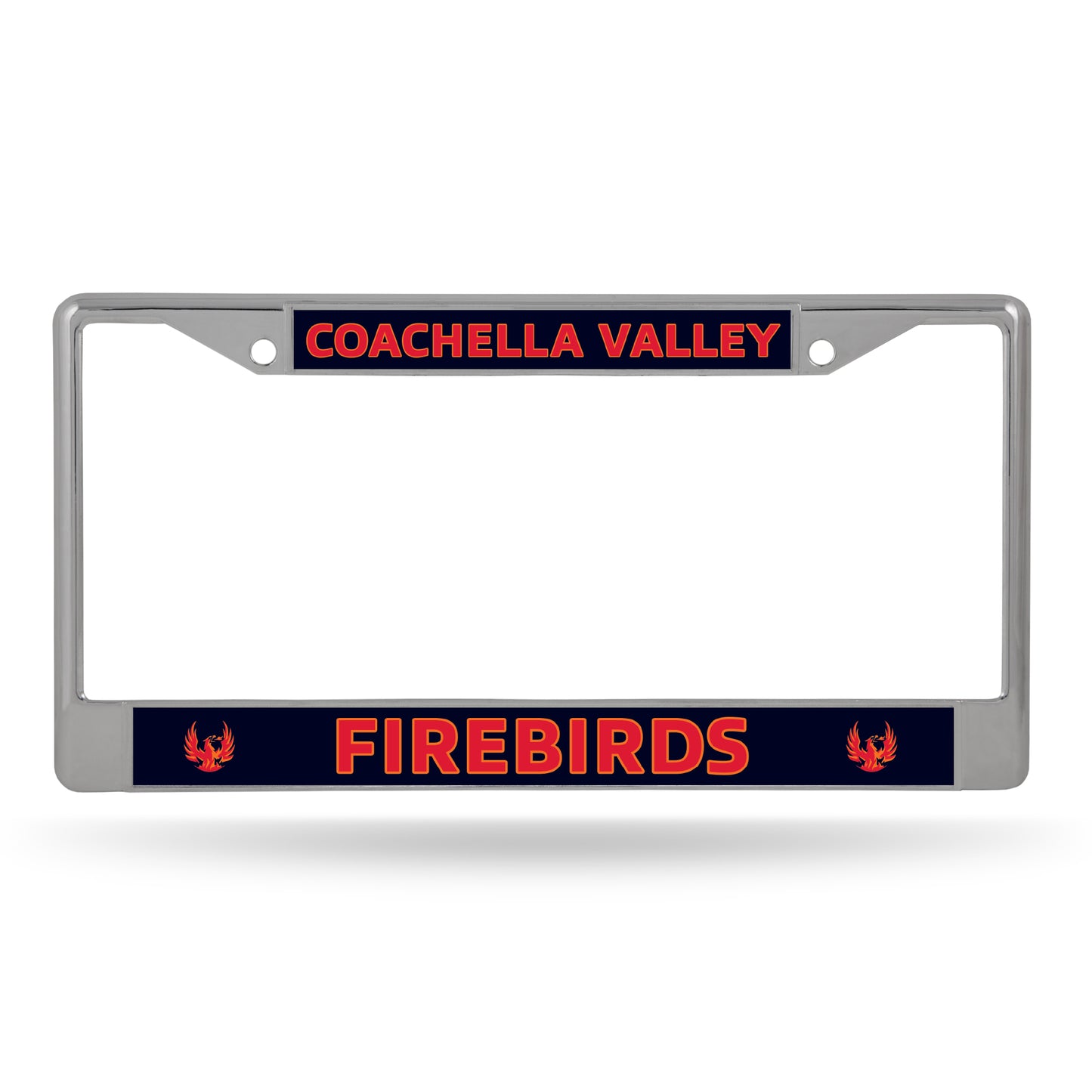 Coachella Valley Firebirds Standard Chrome License Plate Frame