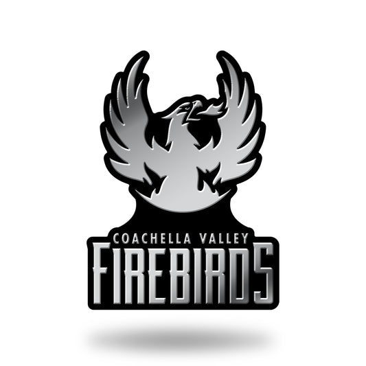 Coachella Valley Firebirds Plastic Chrome Auto Emblem