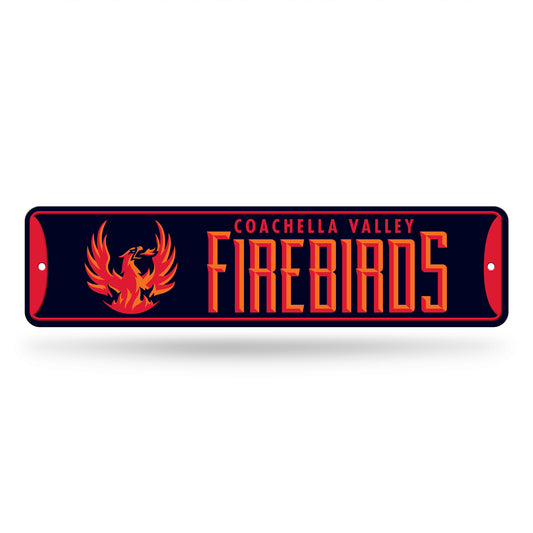 Coachella Valley Firebirds Metal Street Sign