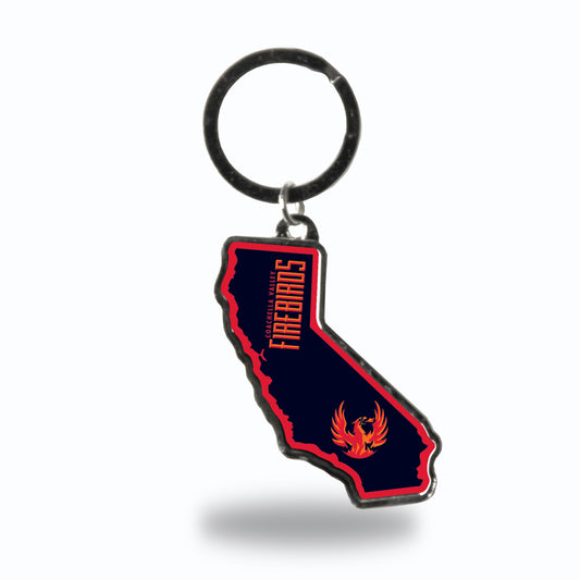 Coachella Valley Firebirds CA State Keychain