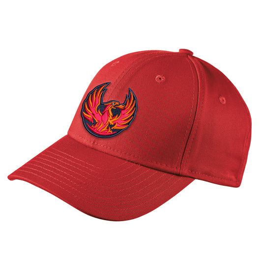 Coachella Valley Firebirds Primary New Era Adjustable Cap Red