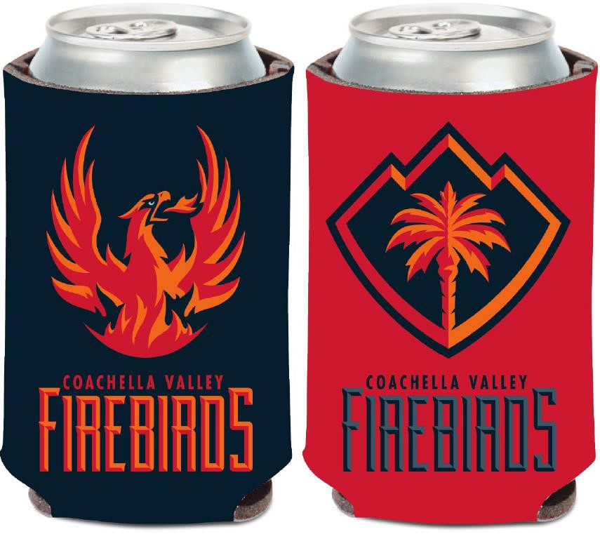 Coachella Valley Firebirds 12oz Can Cooler