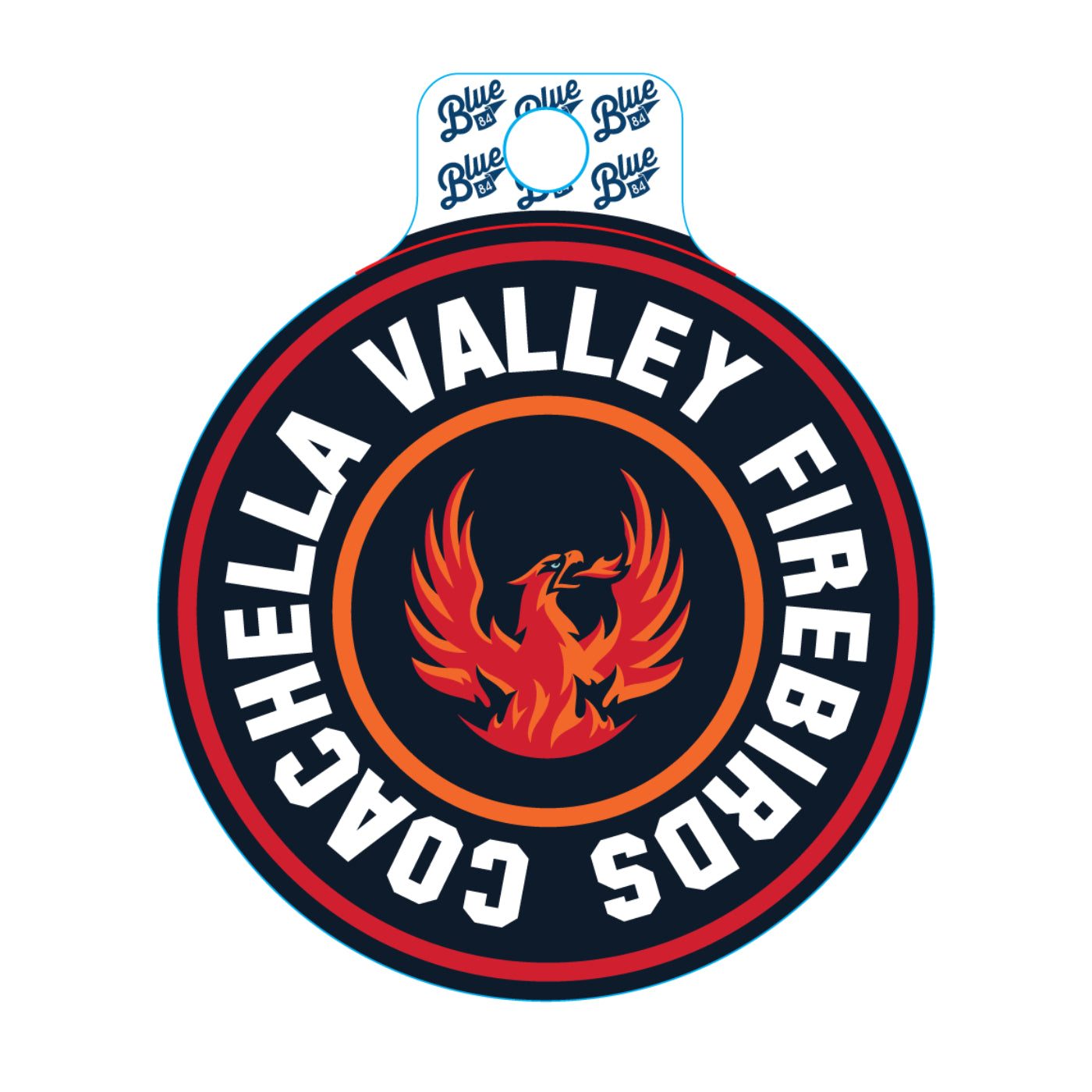 Coachella Valley Firebirds Dashboard Sticker