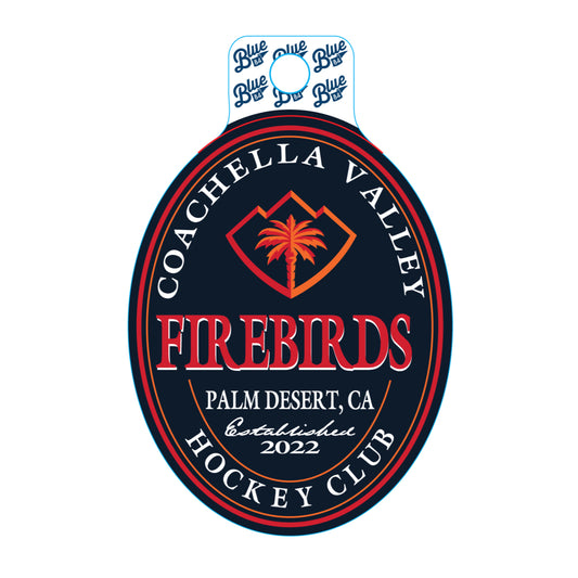 Coachella Valley Firebirds Brewed Sticker