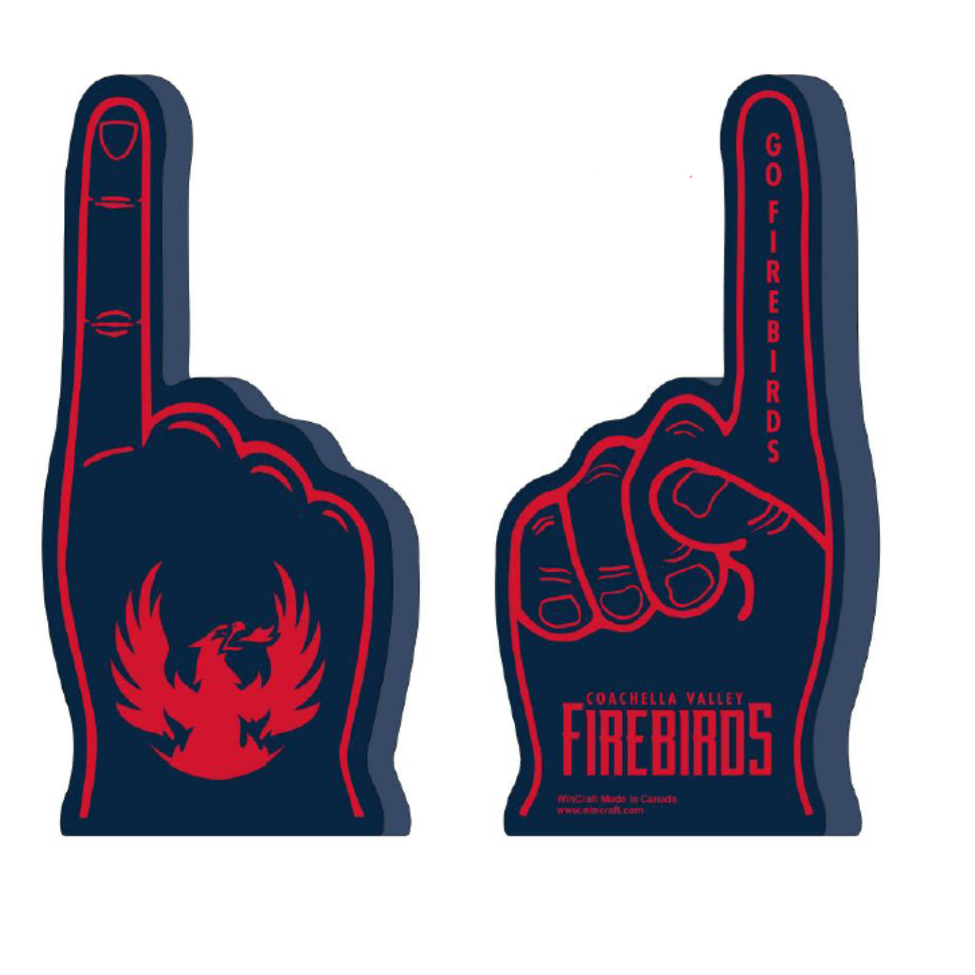 Coachella Valley Firebirds Foam Finger